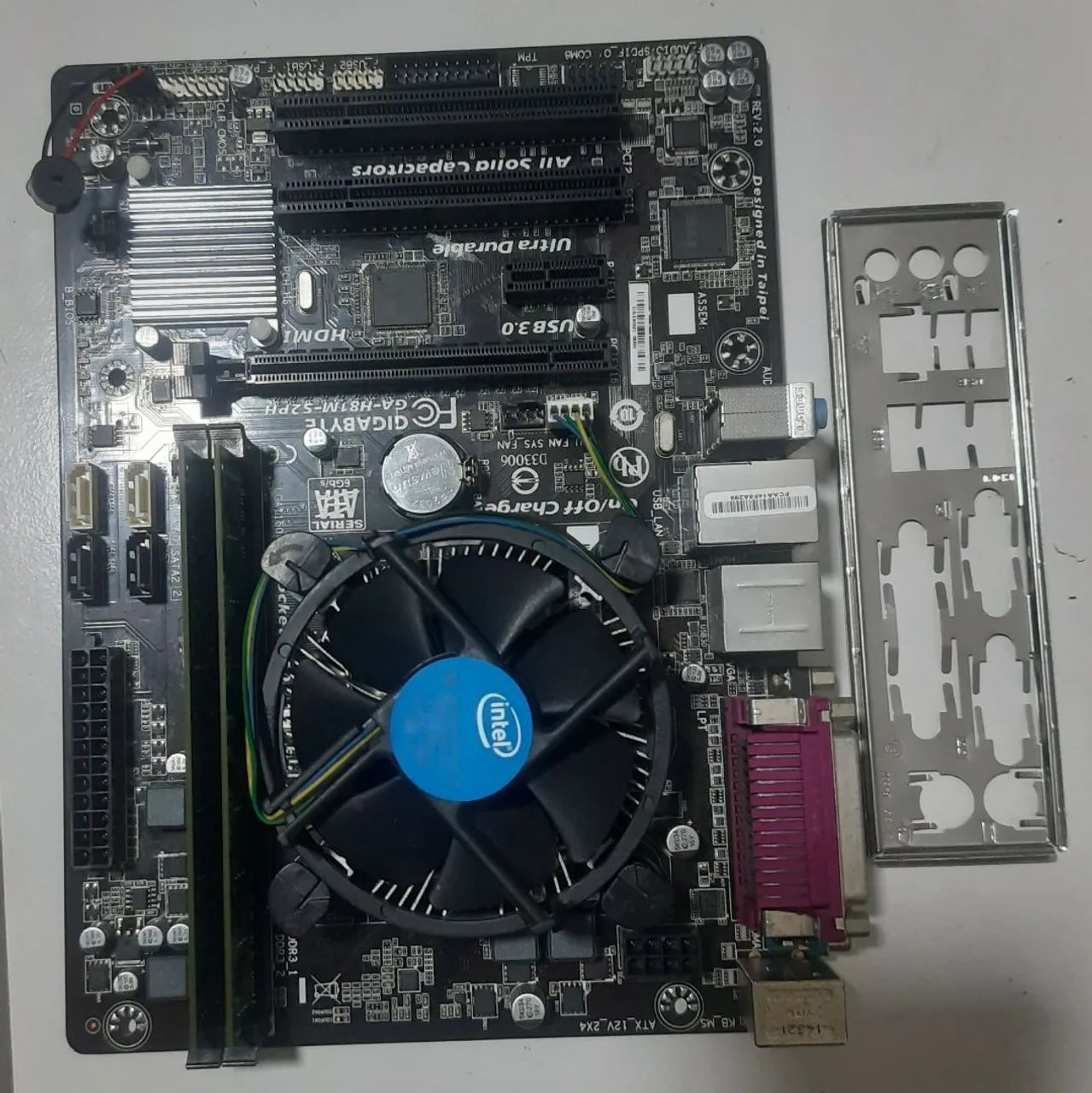KIT CORE I3 COM MEMÓRIA 8GB DDR3 e SSD 360gb - Foto 2