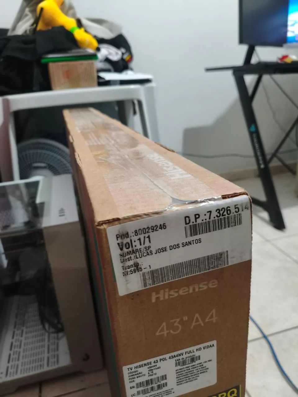 Smart TV Nova Lacrada 43 Polegadas  - Foto 3