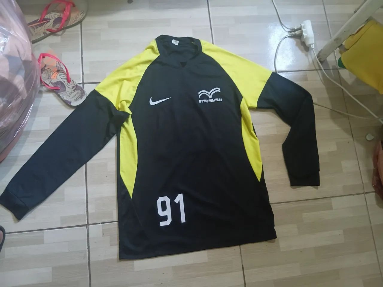 Camisa da Nike Preta manga longa 