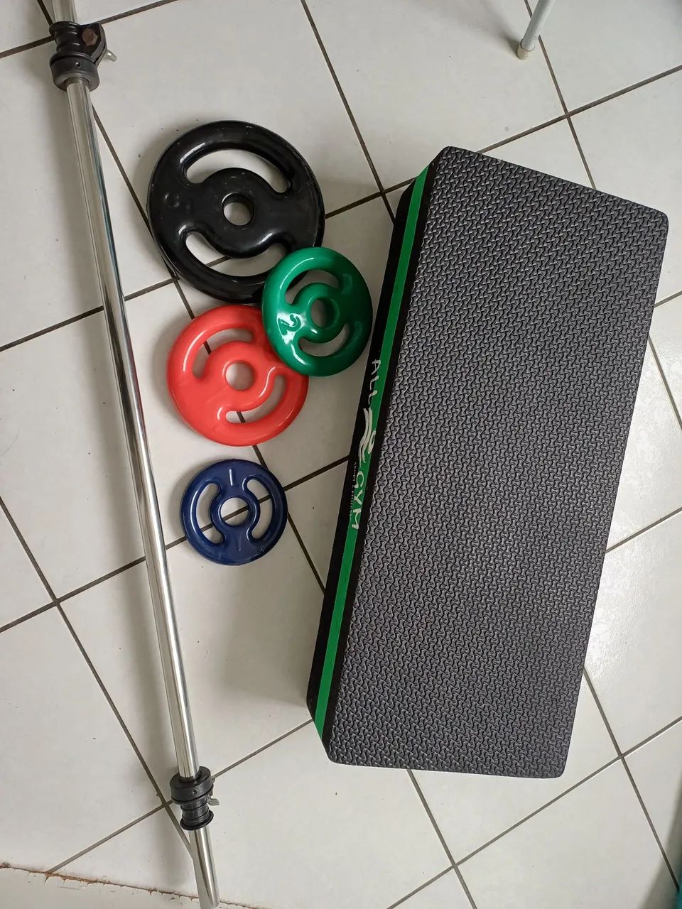 Kit musculação 