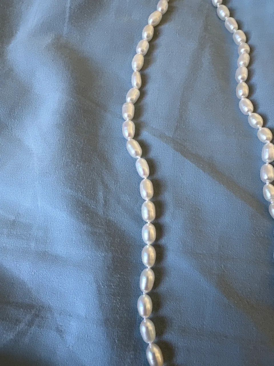 Colar de pérolas com strass - Foto 5
