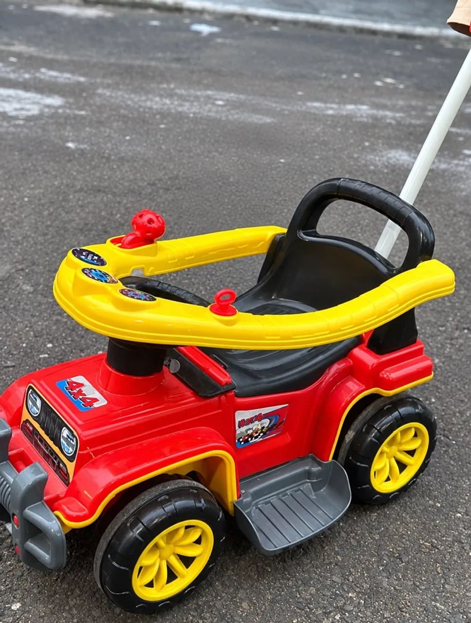 Carrinho Com Chassis Jip Jip Bombeiro