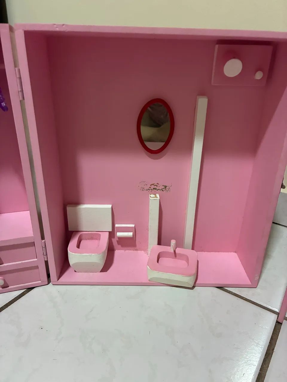 Casa boneca Barbie mdf - Foto 4