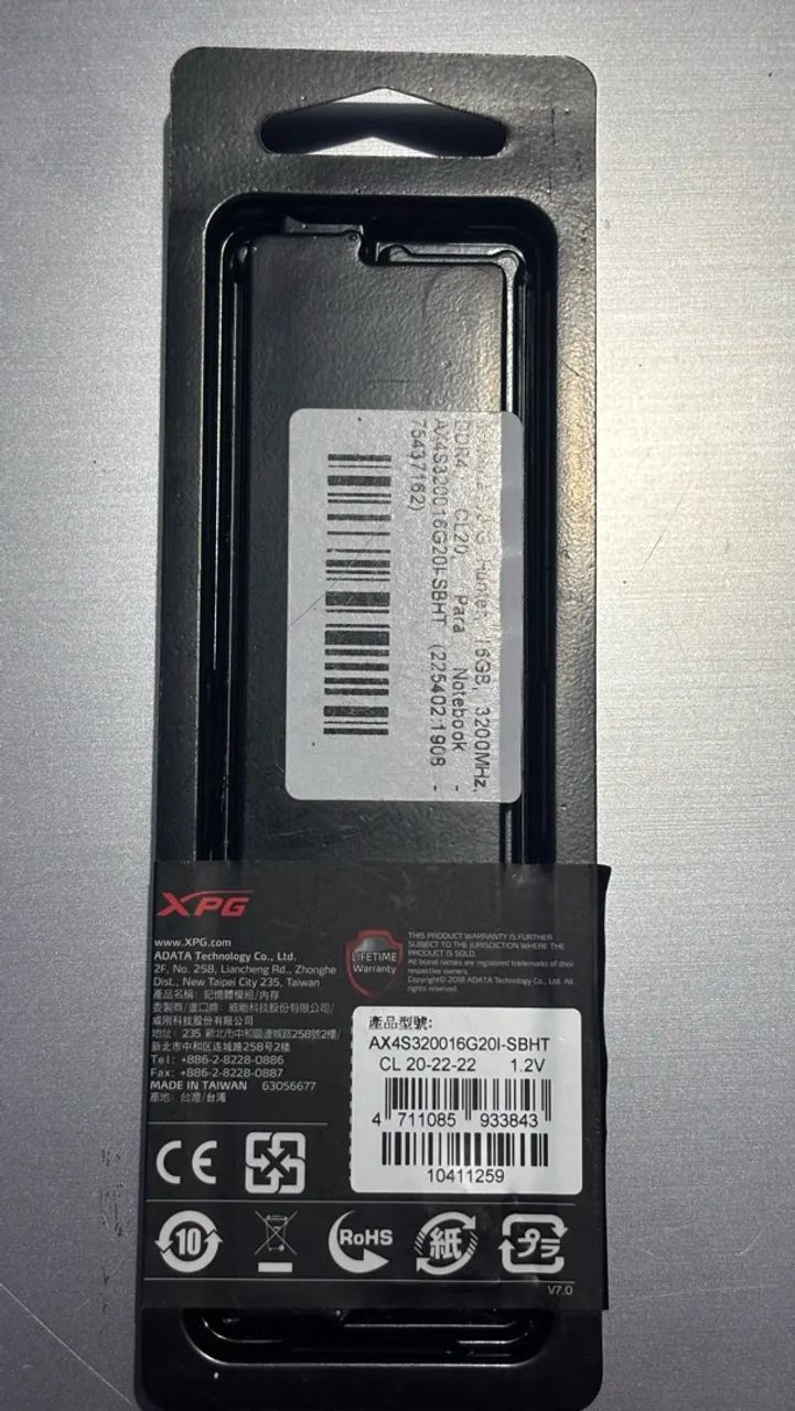 XPG Hunter DDR4 SO-DIMM (para notebook). - Foto 2