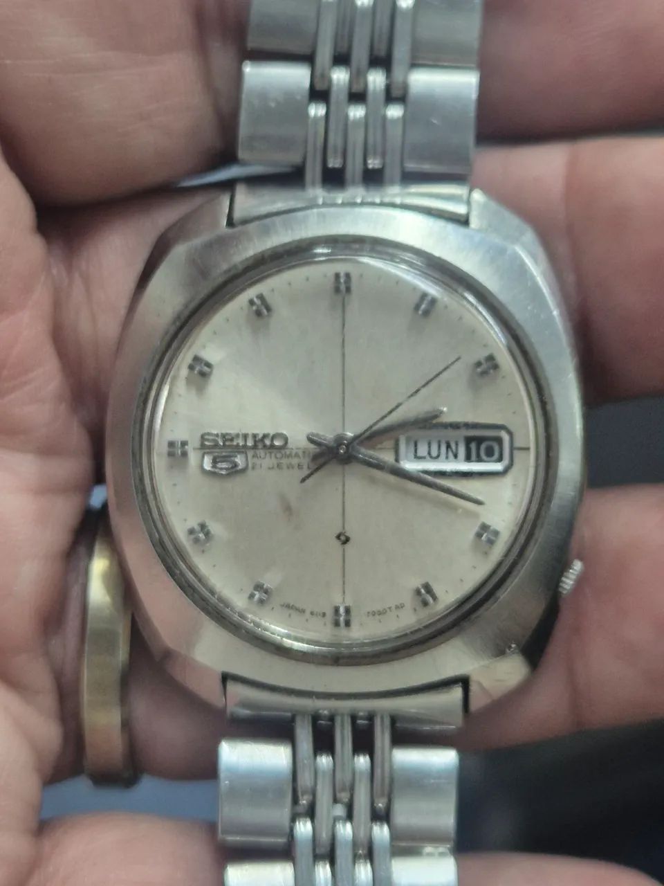 Relógio SEIKO 5 AUTOMÁTICO  6119 -7083   -  REVISADO 