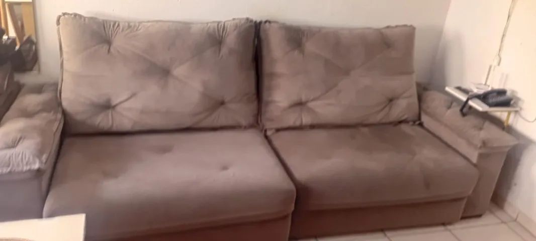 Sofa retratil e reclinável