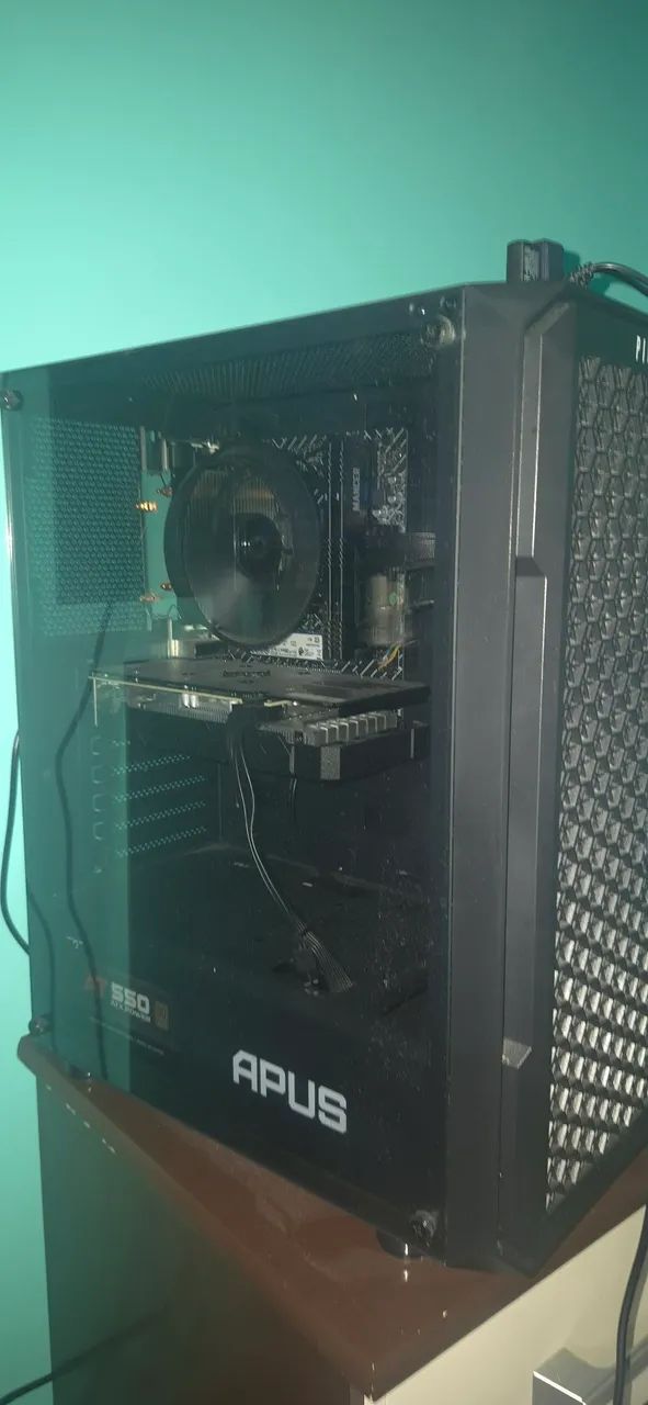 PC GAMER RYZEN 55600+RX6600 (RODA TUDO)