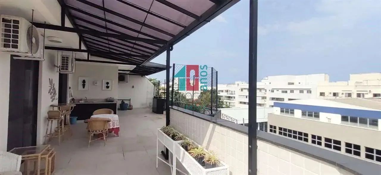 Recreio dos Bandeirantes | Cobertura 3 quartos, sendo 3 suites