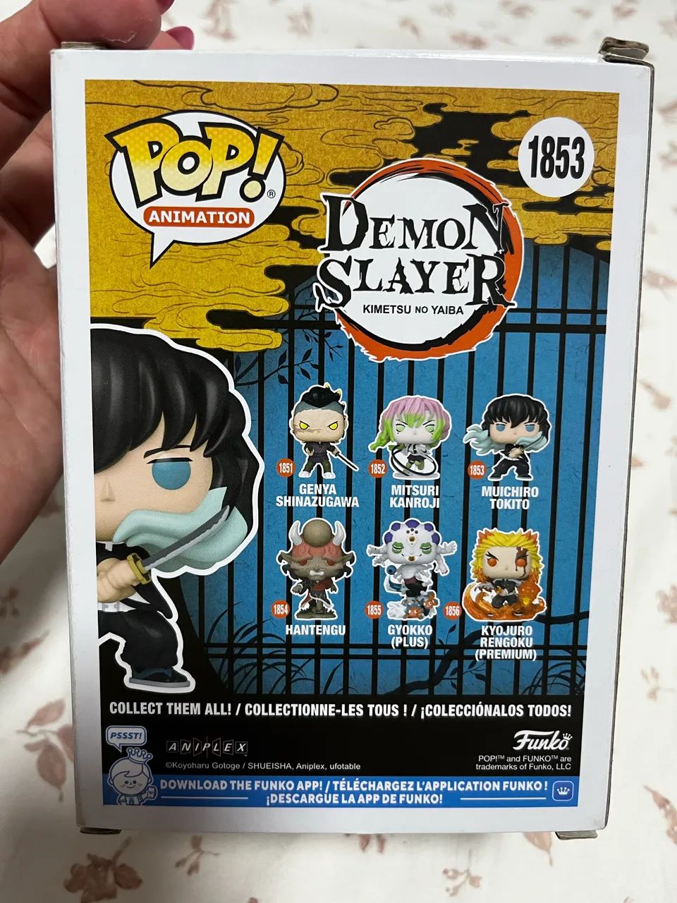 Funko pop Muichiro Tokito
