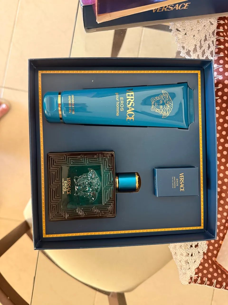 KIT VERSACE EROS POUR HOMME PARFUM 