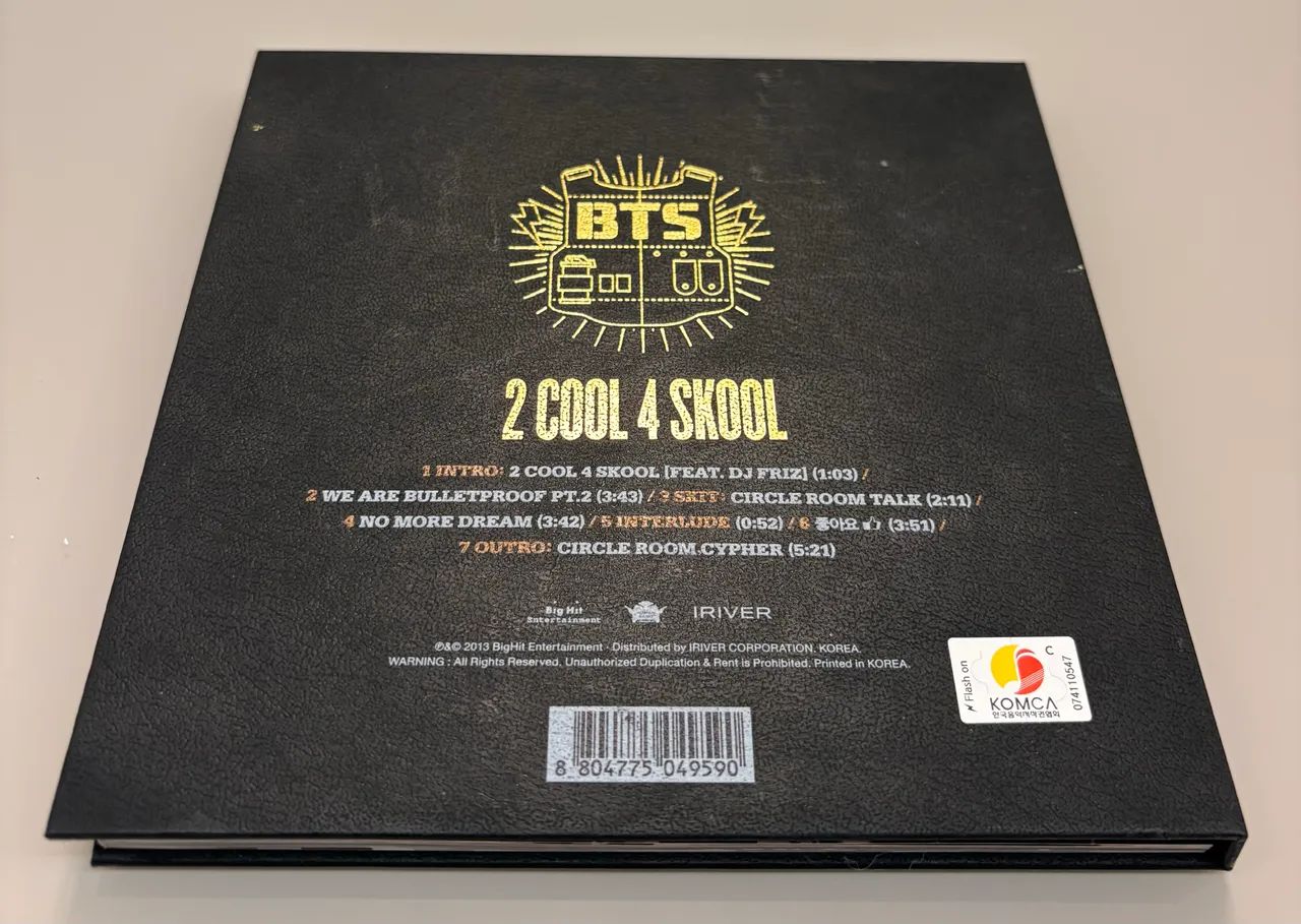 CD BTS 2 Cool 4 Skool- ORIGINAL  - Foto 3