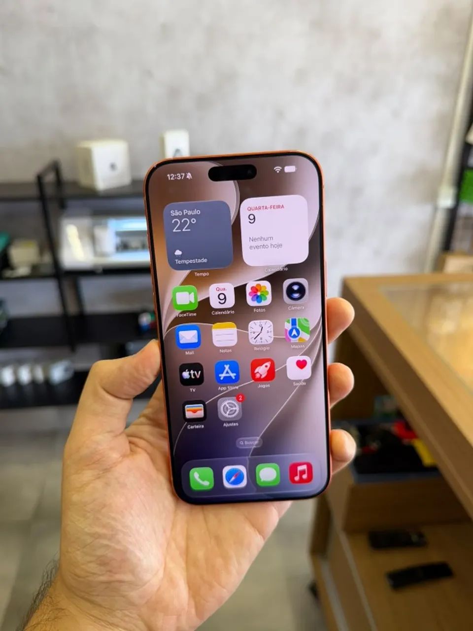 iPhone 17 pro max 256gb Laranja - Foto 3
