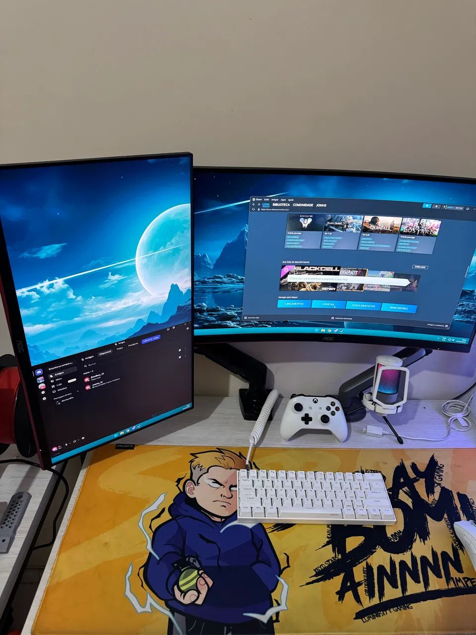 PC GAMER HIGH END - Ryzen 7 5800X - RTX 4070 Galaxy - 32GB RAM 3200mt/s