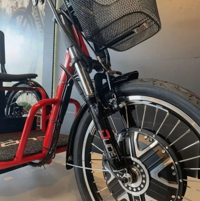 Triciclo elétrico Fox 800w - Foto 5