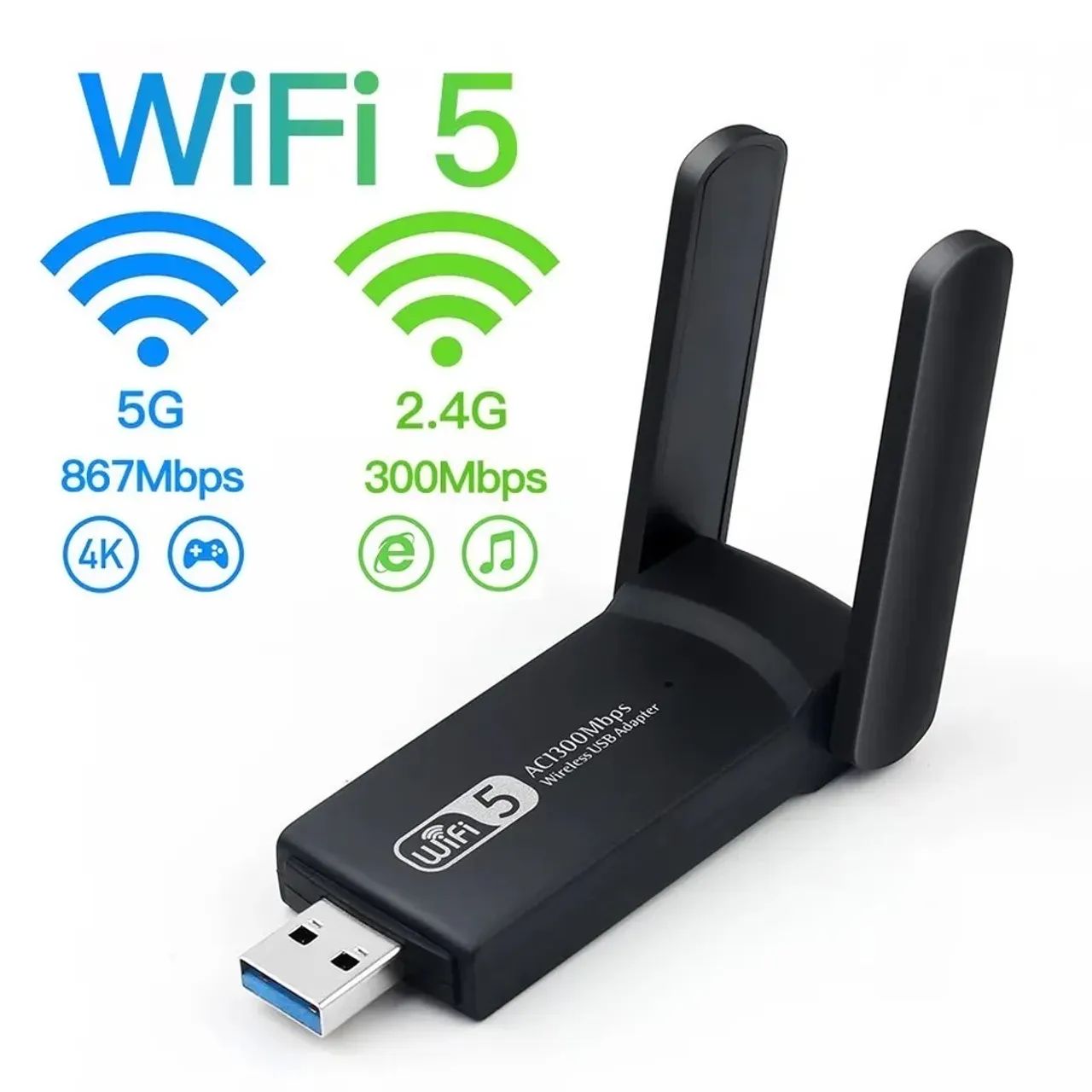 Adaptador Wi-Fi e Bluetooth - Produto Novo - Foto 3