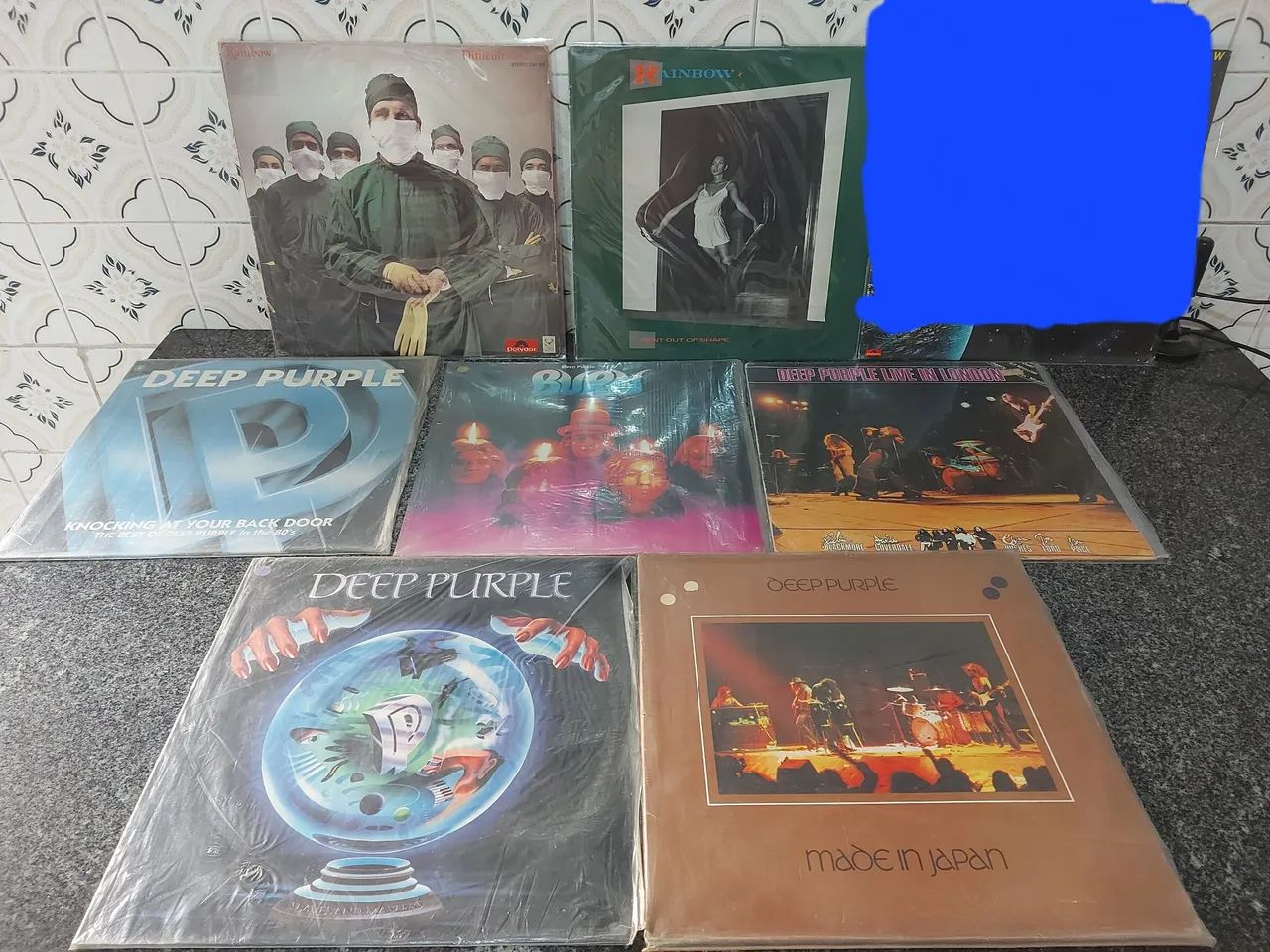 7 vinil Deep Purple e Rainbow original nacional - CDs, DVDs etc