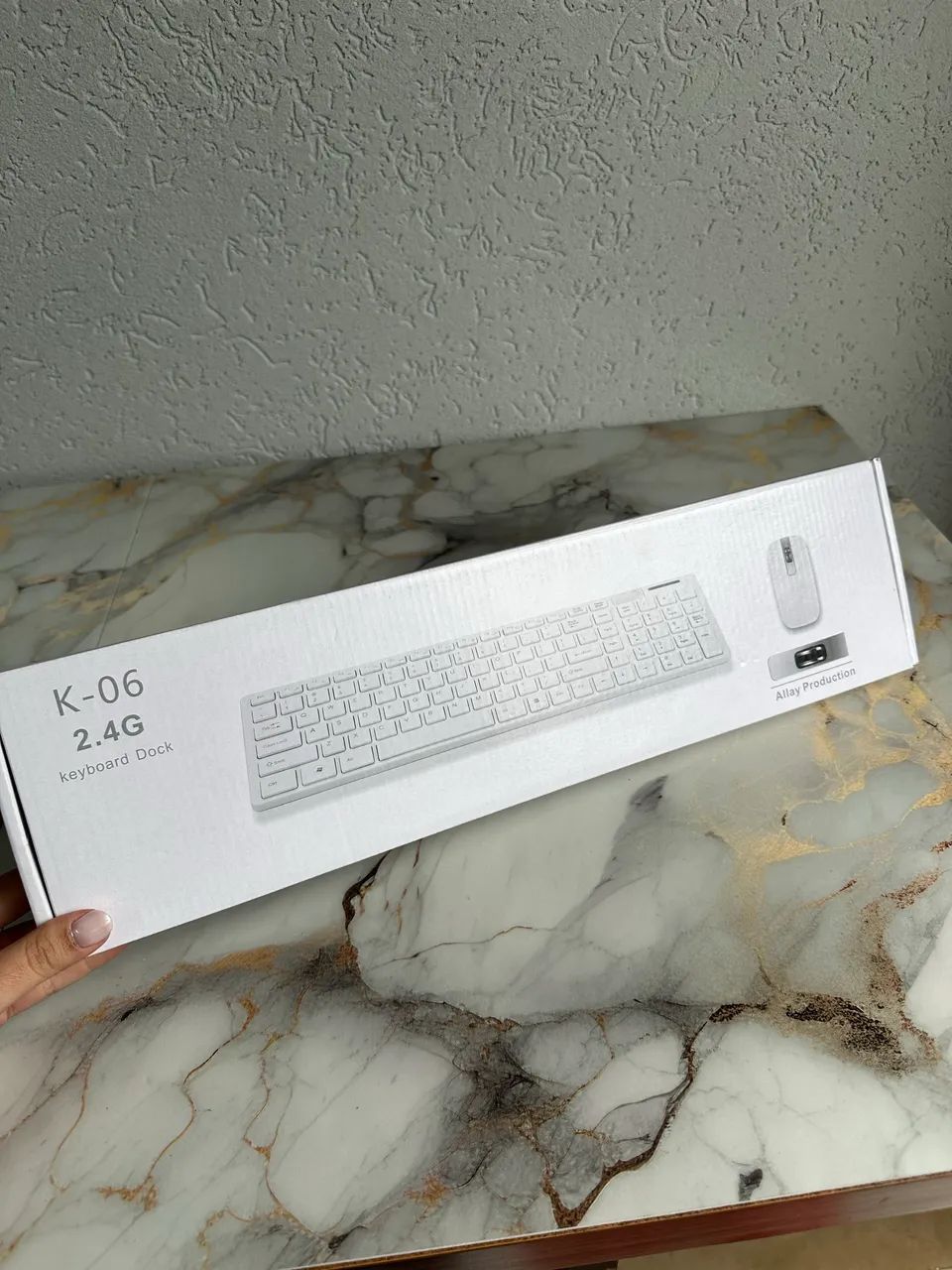 Kit Teclado + Mouse Sem Fio - Foto 2