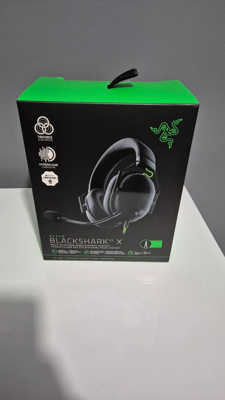 Headset Razer Blackshark v2 x - Foto 4