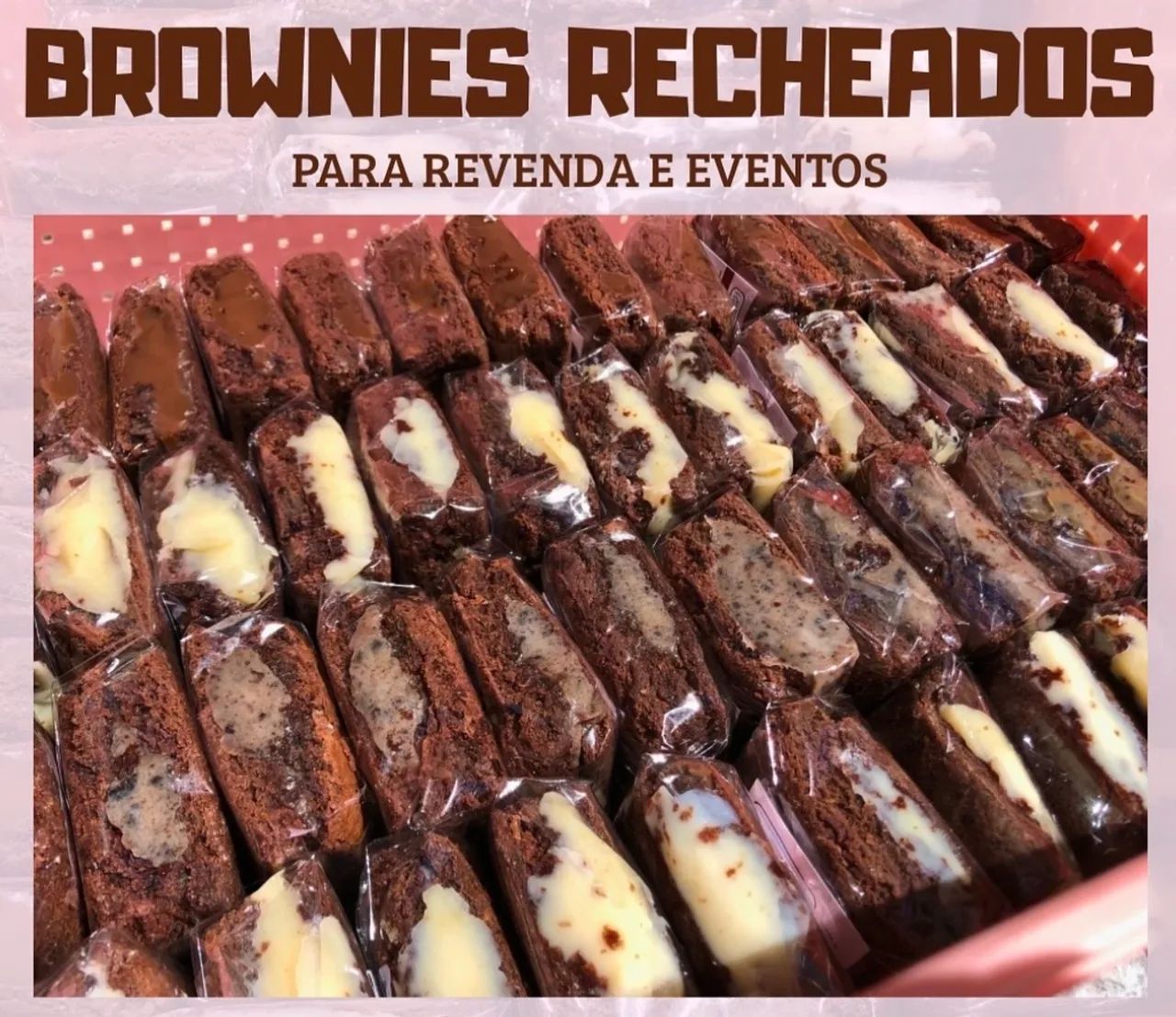 ?Brownies Recheados? - Foto 3