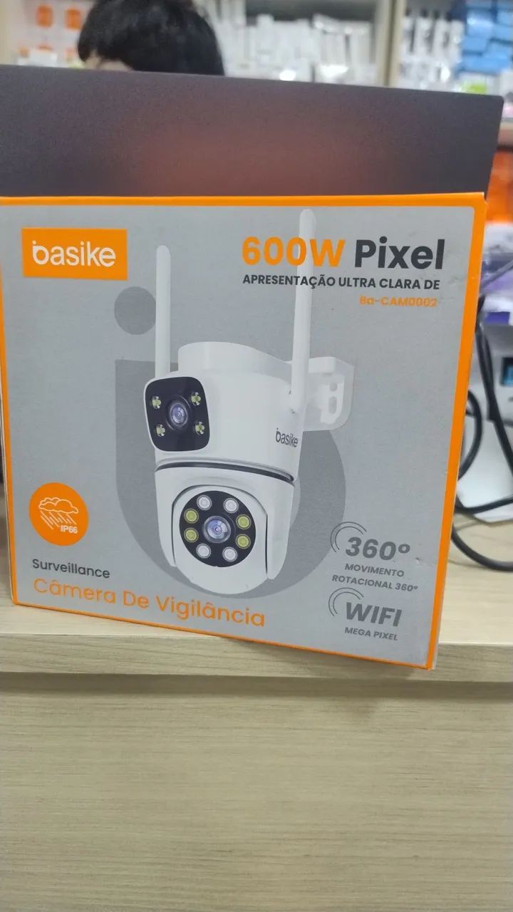 Ótima câmera dupla de vigilância 
