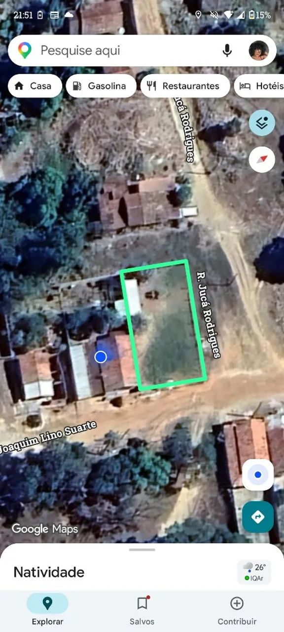 lote esquina 17x30