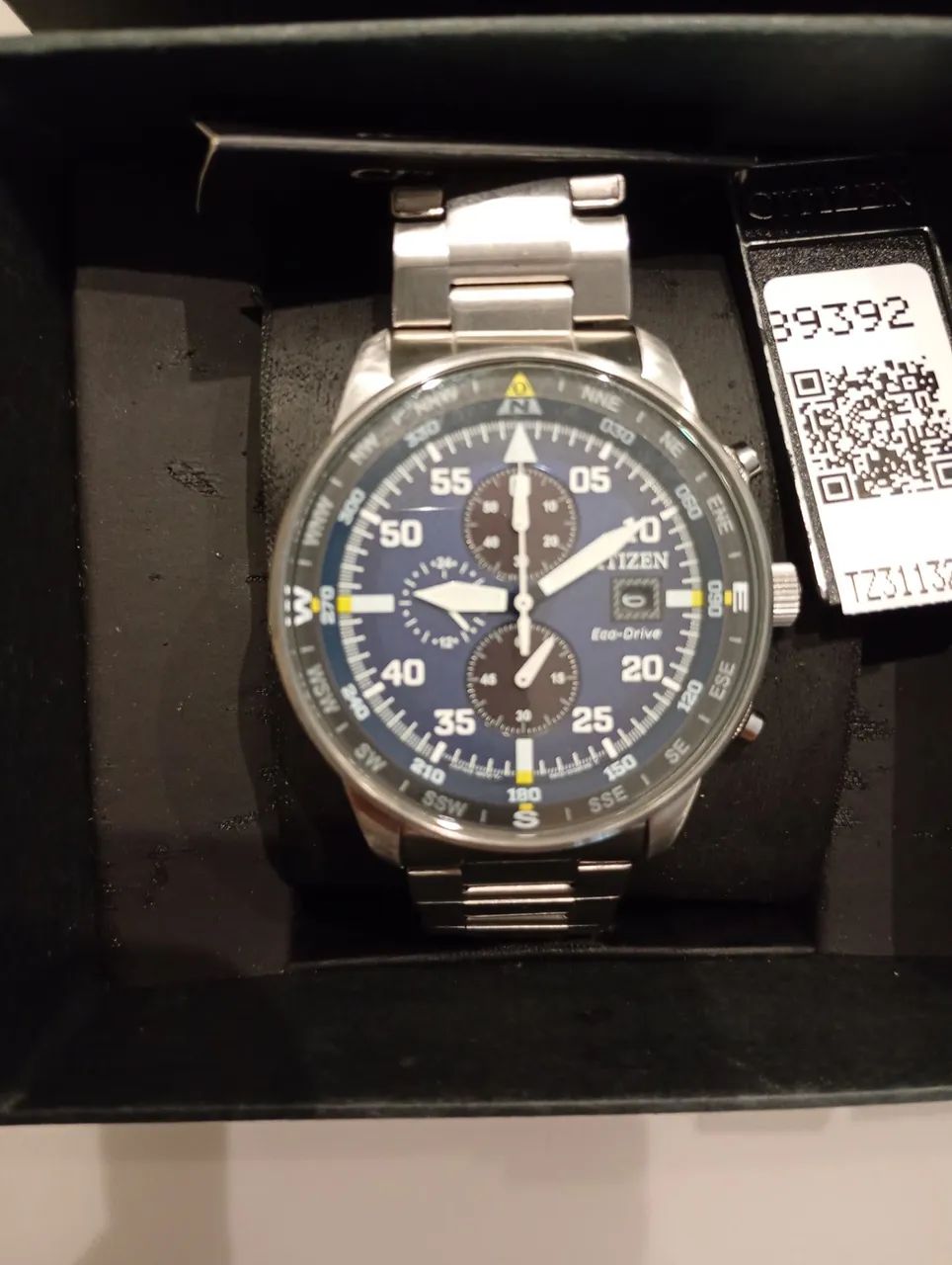 Relógio Citizen Eco-Drive. (Zero)