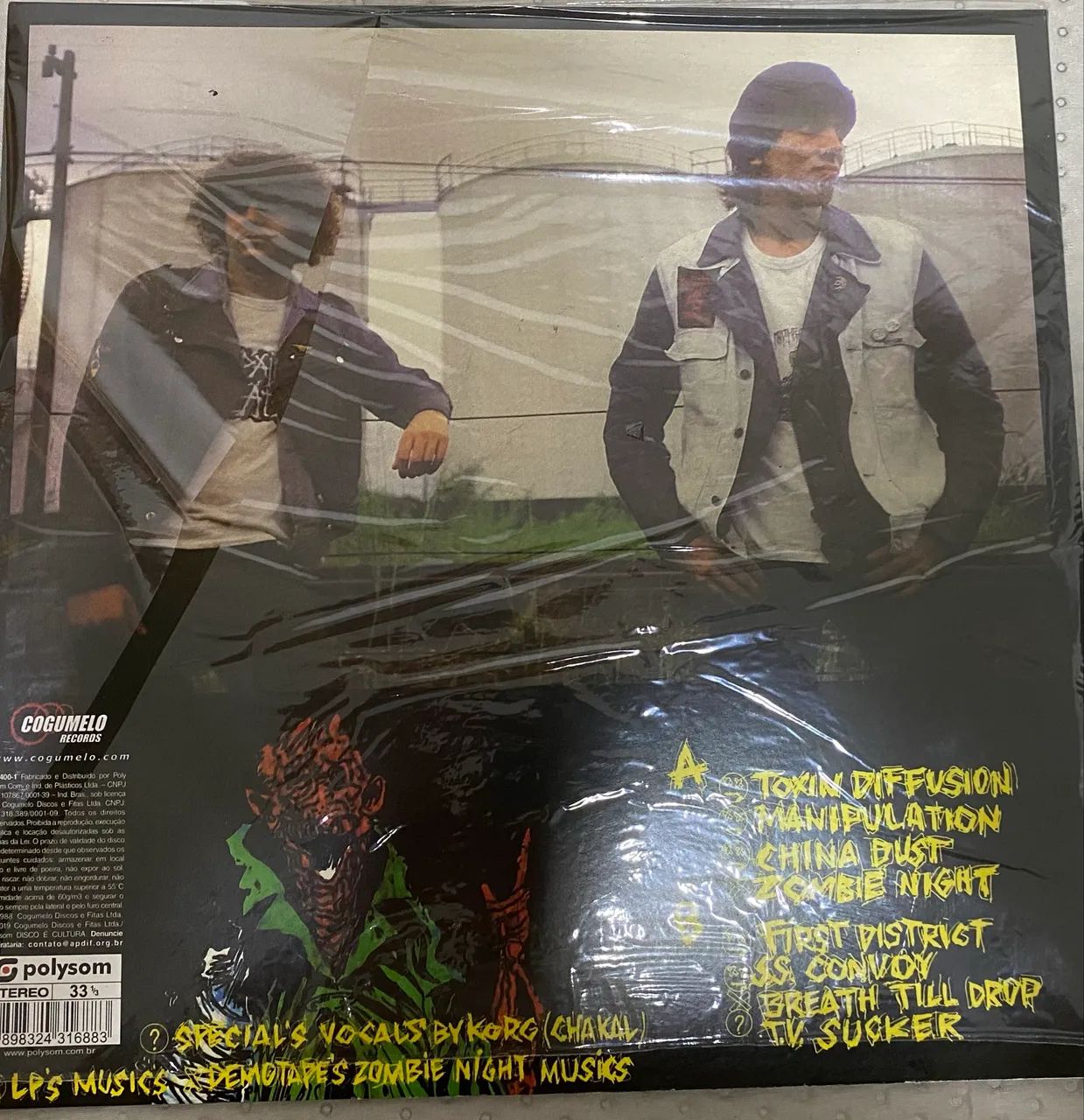 Disco de vinil - psychic possessor - toxin diffusion (novo) - Foto 2