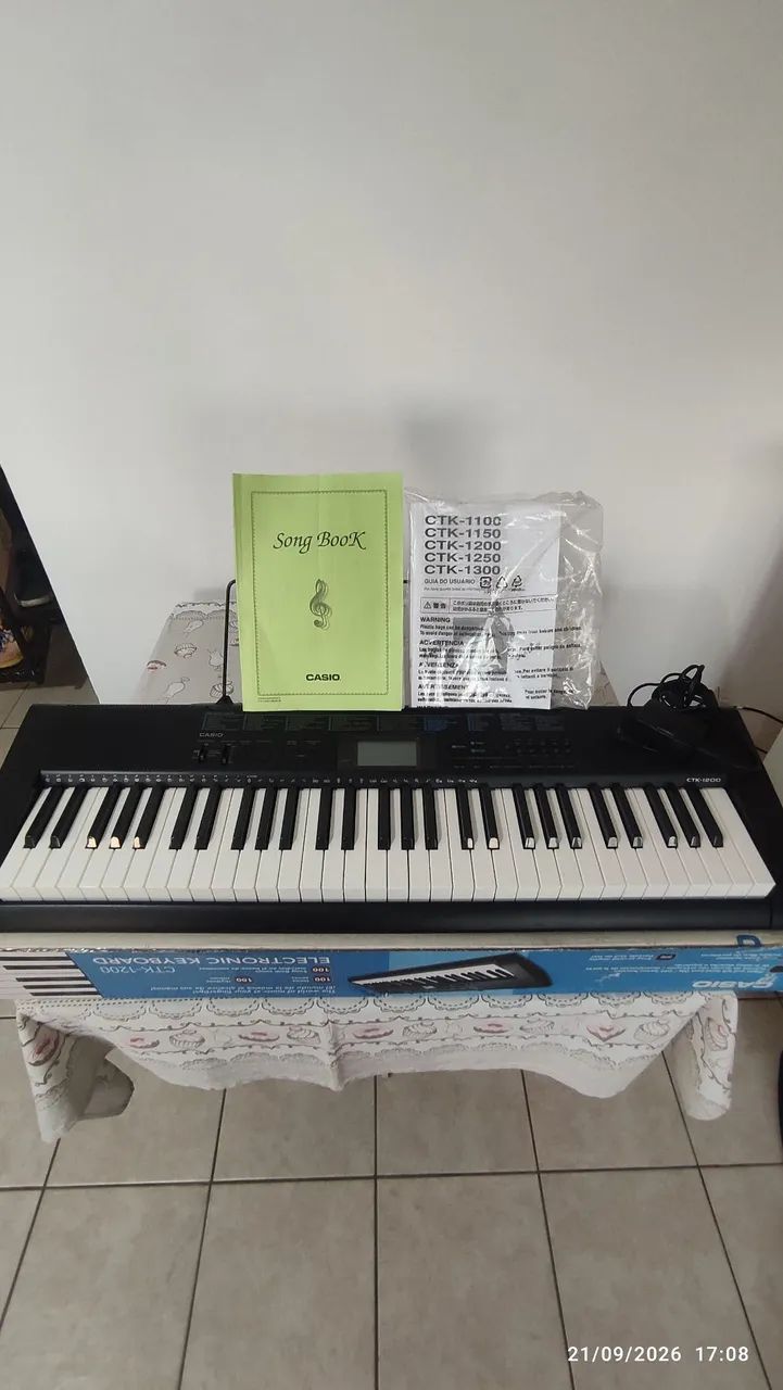 Teclado Cassio CTK 1200