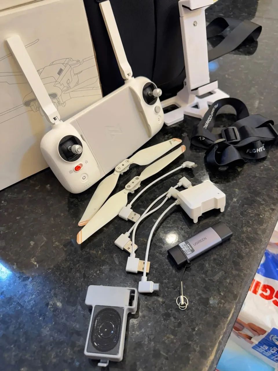 Drone Fimi X8 TeleMax completo com bolsa, módulo 4g e dispenser para cargas - Foto 3