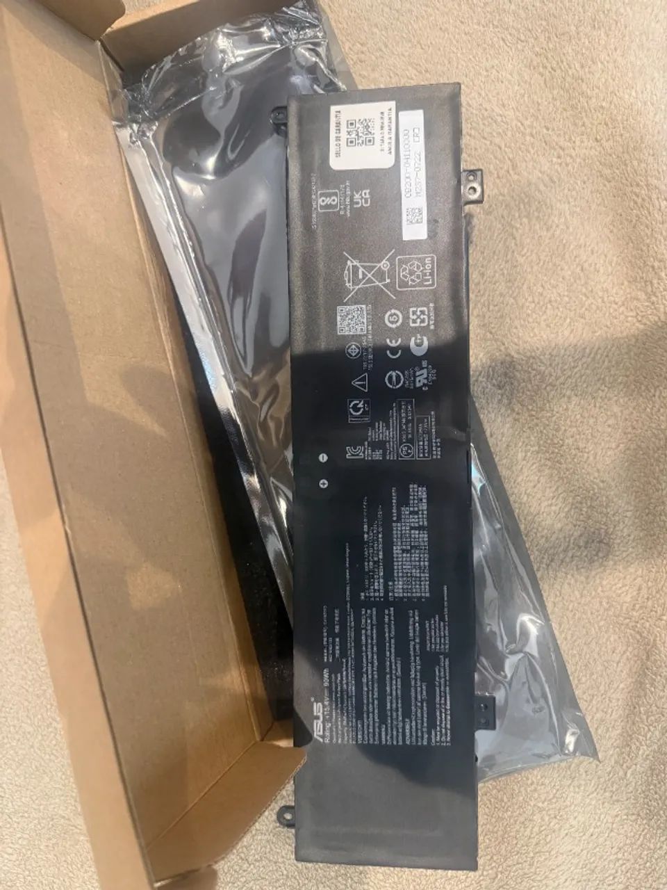 Bateria Modelo C41N2013 para Notebook Asus. Sem uso! - Foto 4