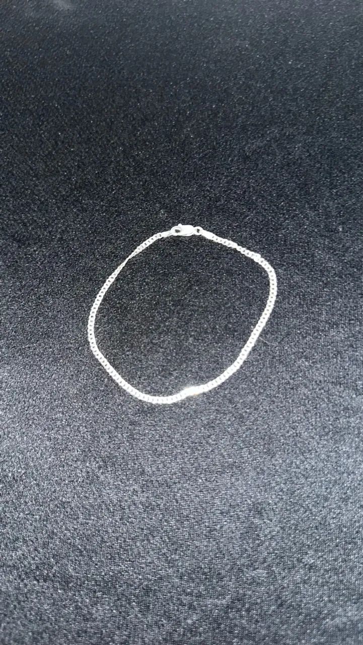 Conjunto CORRENTE & PULSEIRA PRATA 925 ORIGINAL - Foto 3