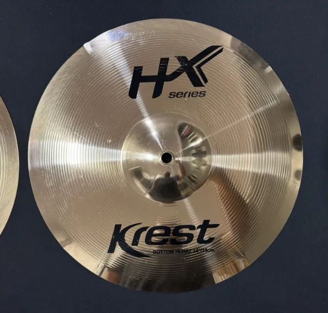 Hi-hat Krest Hx 14" B8 - Foto 4