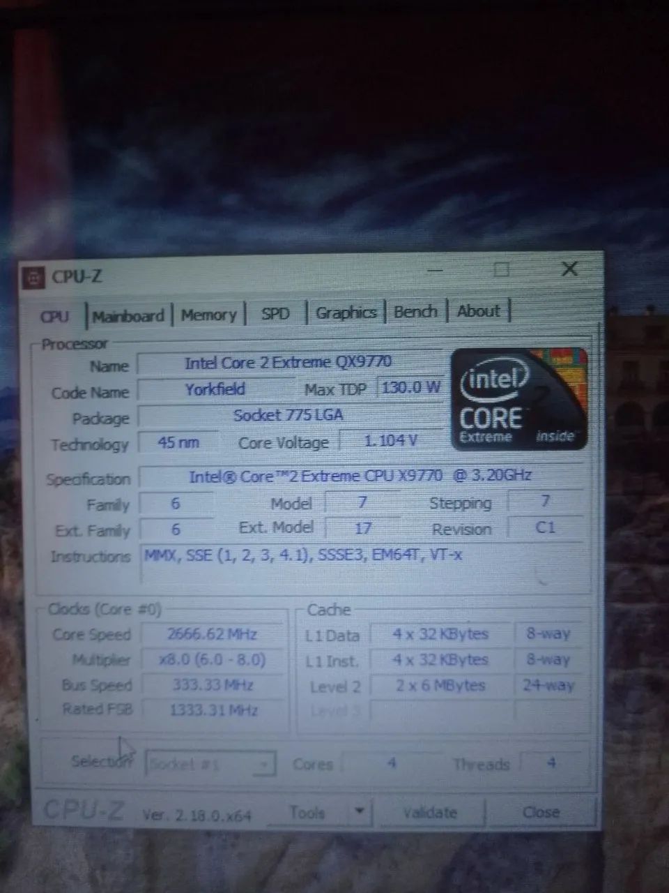 Intel Core 2 Extreme QX9770 - Foto 4