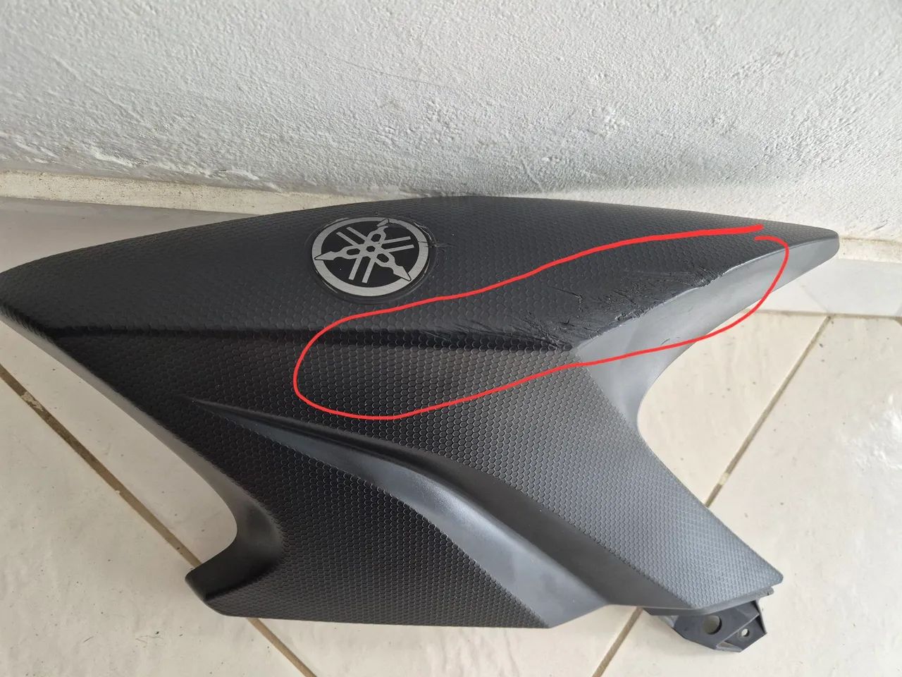 Asa Abas do tanque da yamaha factor 150 usado original  - Foto 2