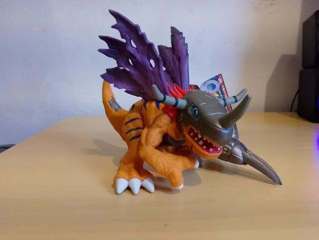 Digimon Greymon e MetalGreymon Dynamotion Bandai - Foto 2