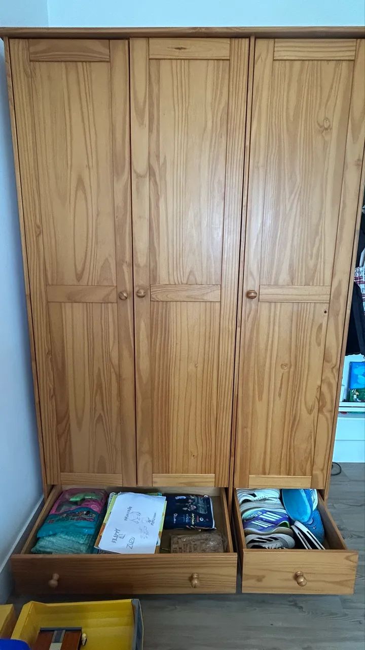 Guarda-roupa Timber Tok&Stok - Foto 4