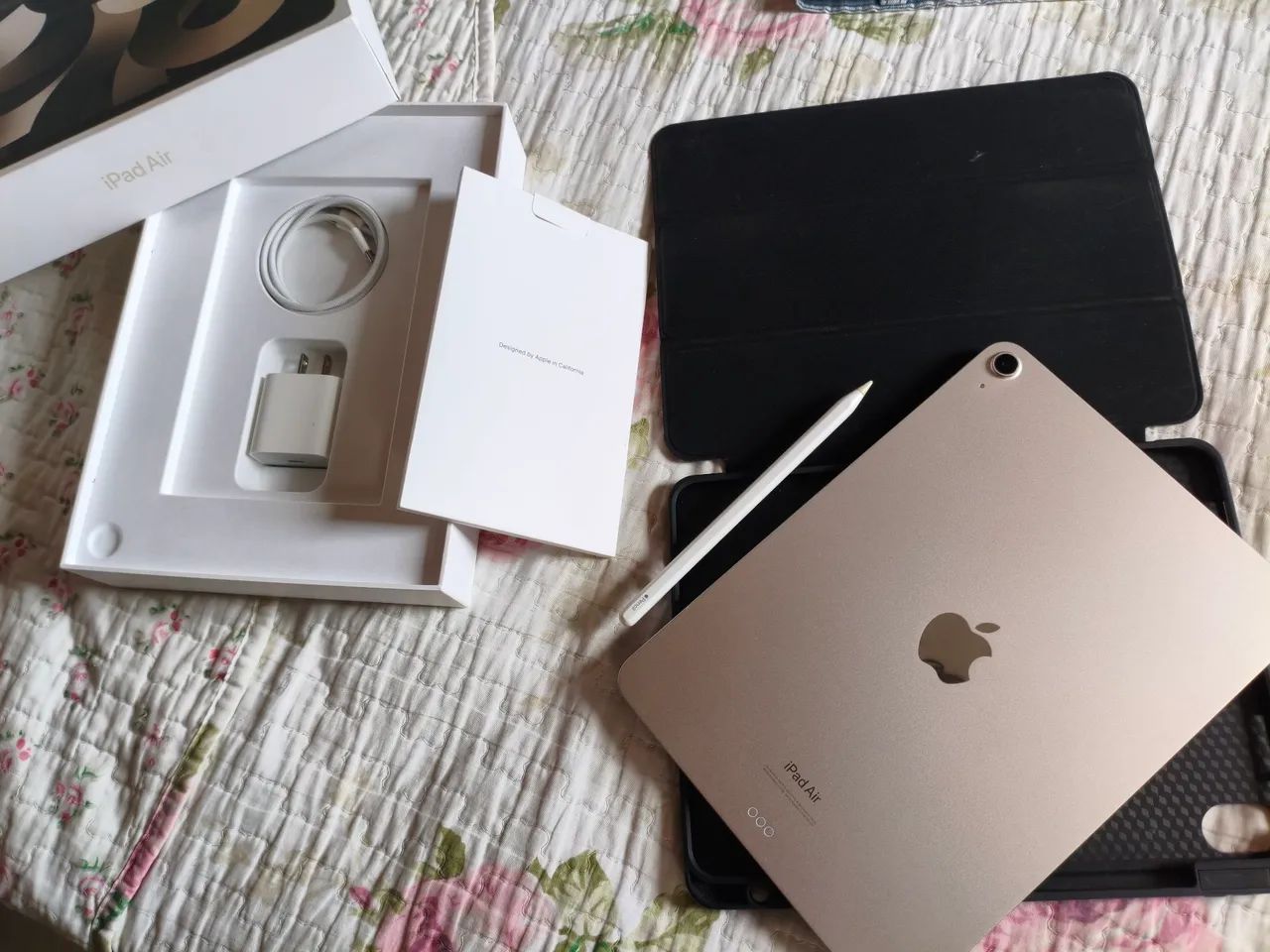 iPad Air 5° geração M1 64GB + Apple Pencil 2 + Caixa - Tablets e E