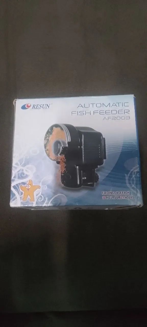 Alimentador automático para aquarios