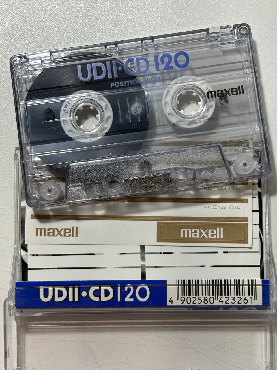 Fita cassete Maxell UDII CD120 (1998) - Foto 3