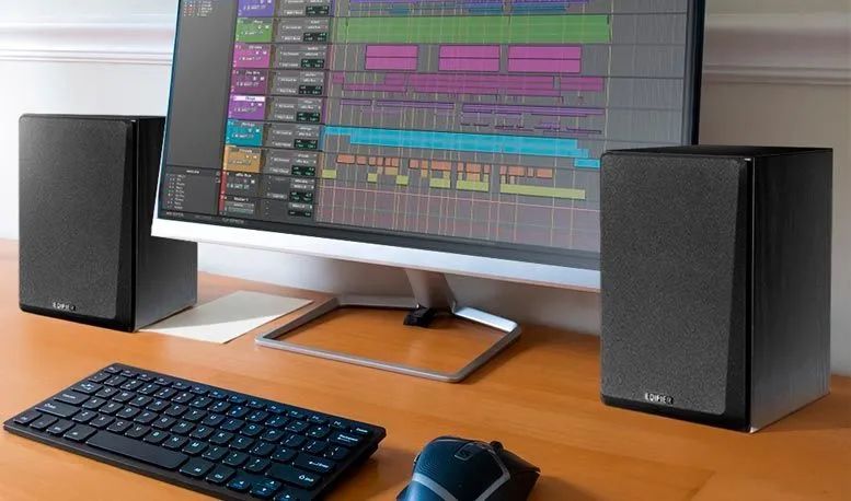 Monitor de áudio 42w Rms r1100 Edifier - Foto 2