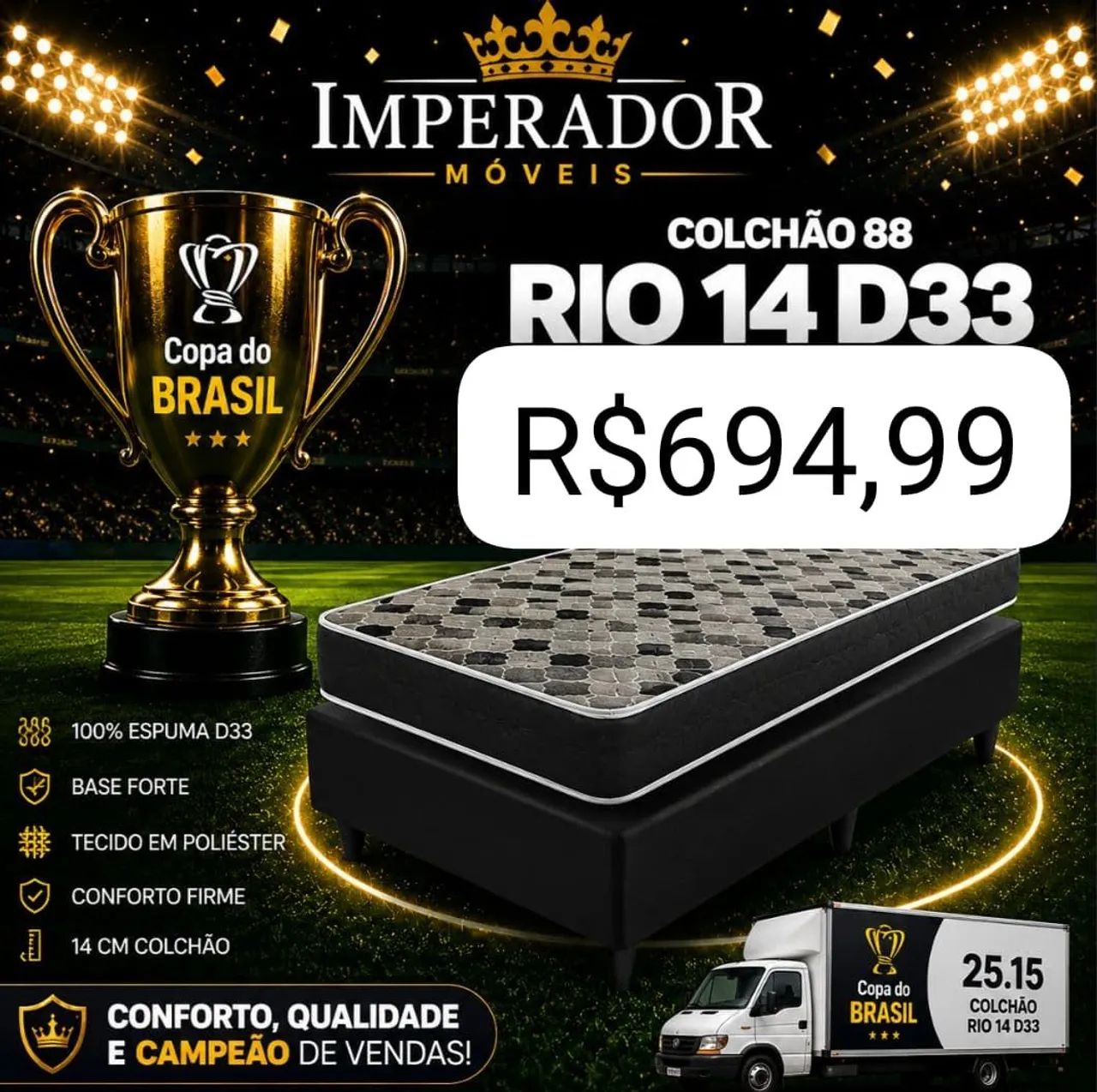 COMBOS DE BASE + COLCHÕES - Foto 2