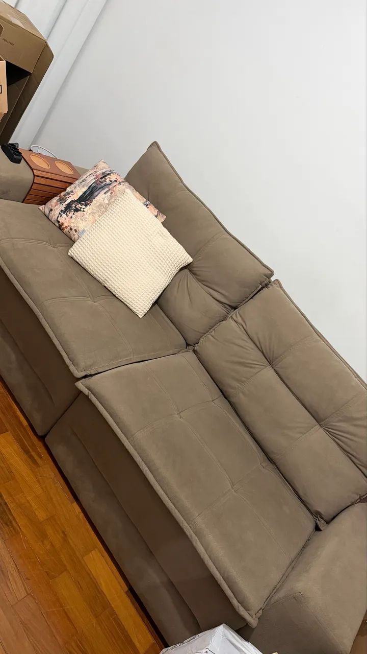 Sofá cama casal retrátil em ótimo estado  - Foto 2