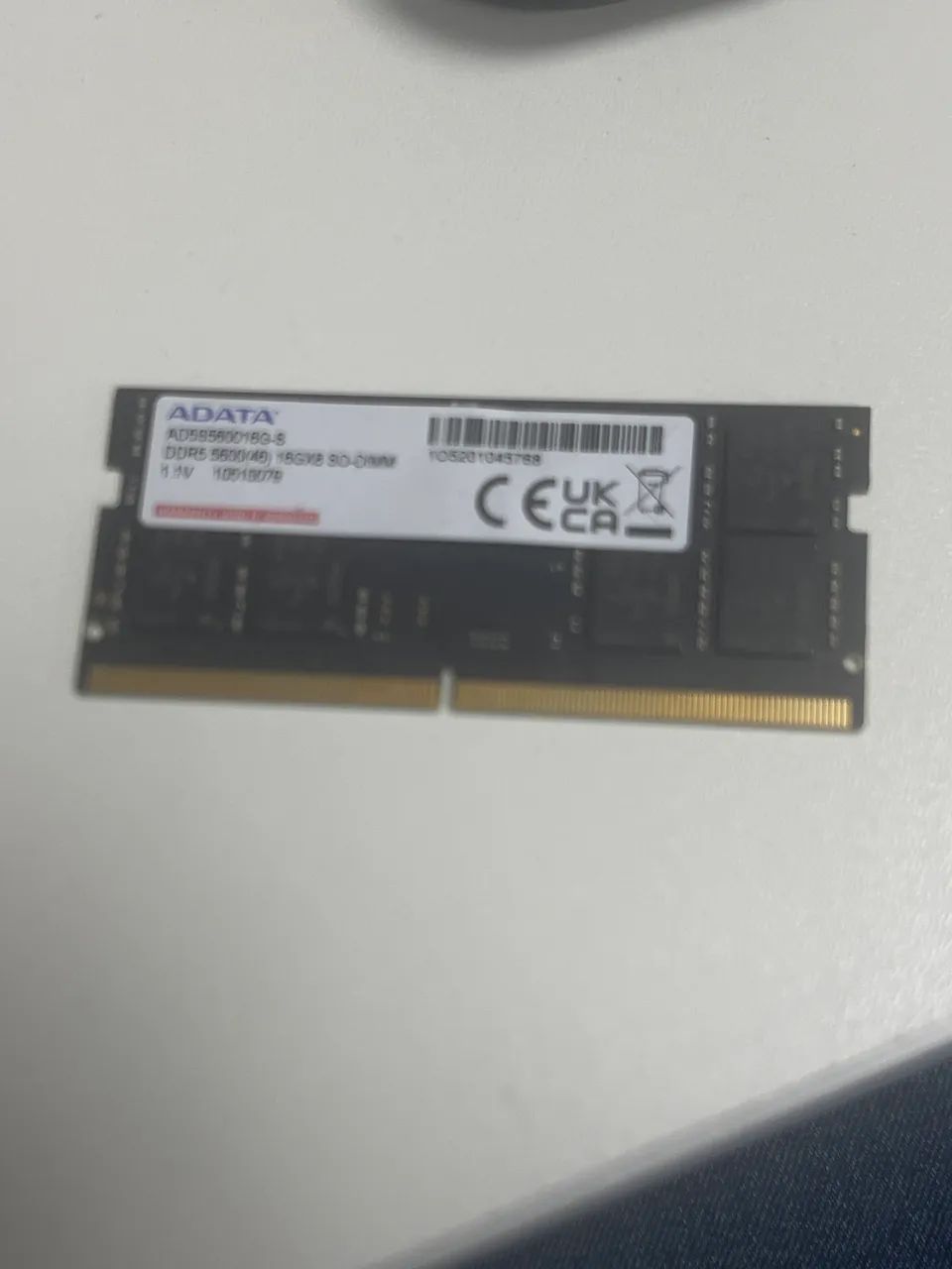 Memória ram ddr5 - adata - 16gb