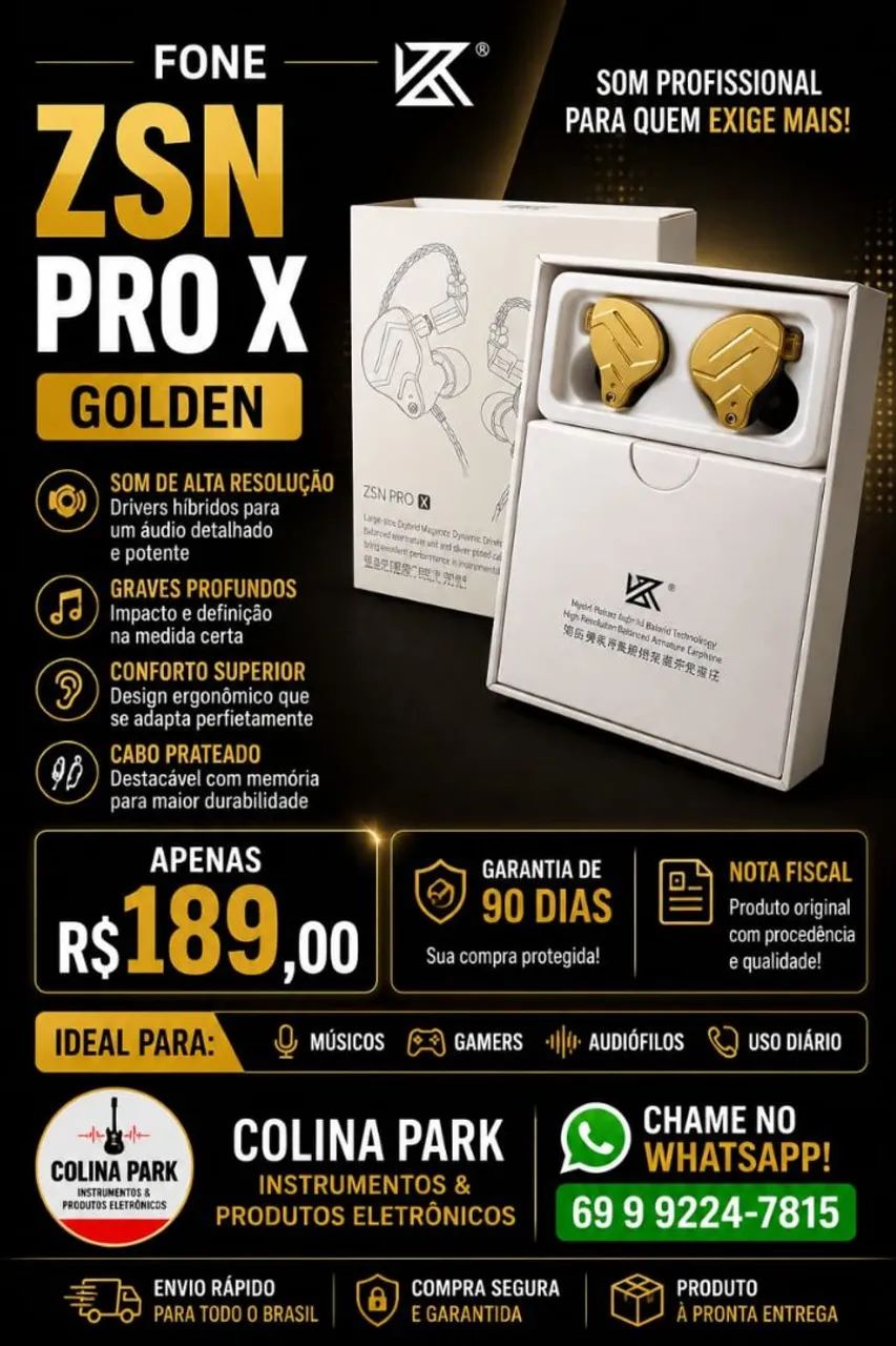 Fone Kz Zsn Pro X 