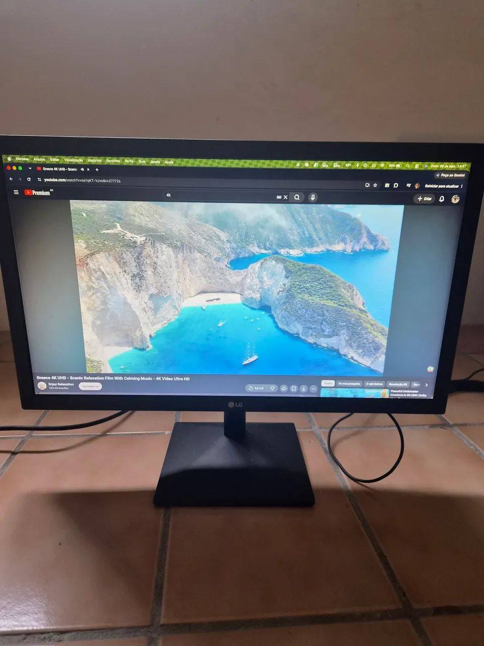 Monitor LG 25" 75hz