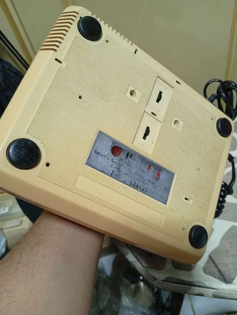 Vendo aparelho de telefone fixo antigo Ibratel  - Foto 4