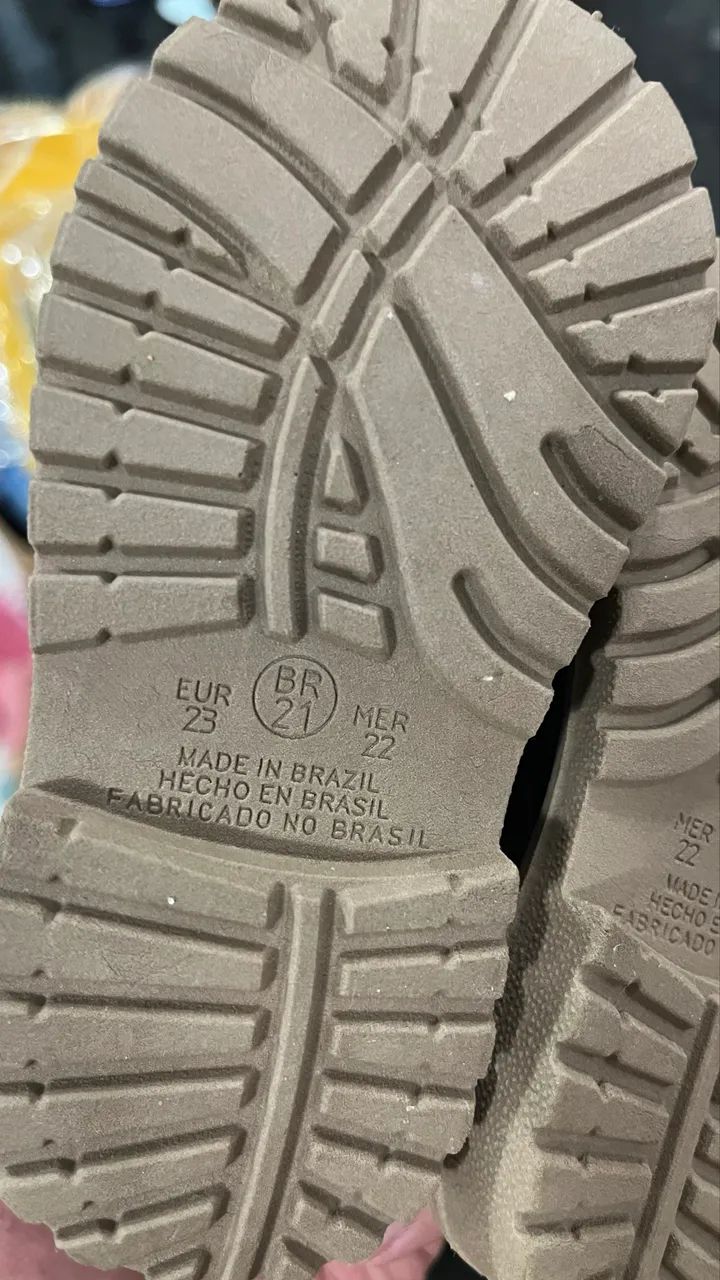 Bota de couro infantil - Foto 4