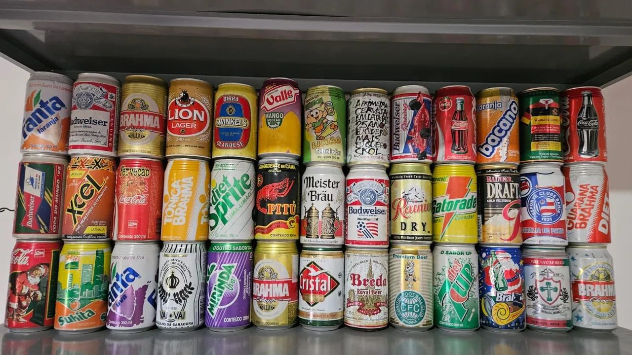 Coleção de Latinhas Década de 90 - Foto 3