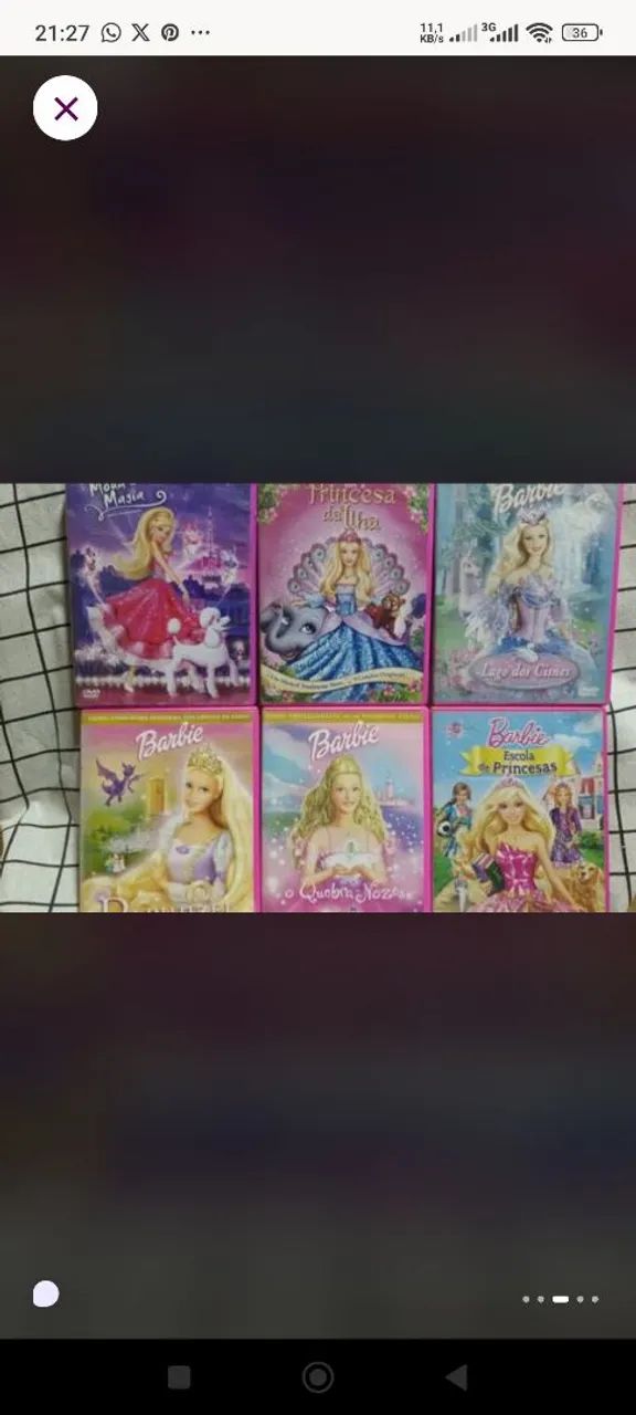  DVDs da Barbie - Foto 3