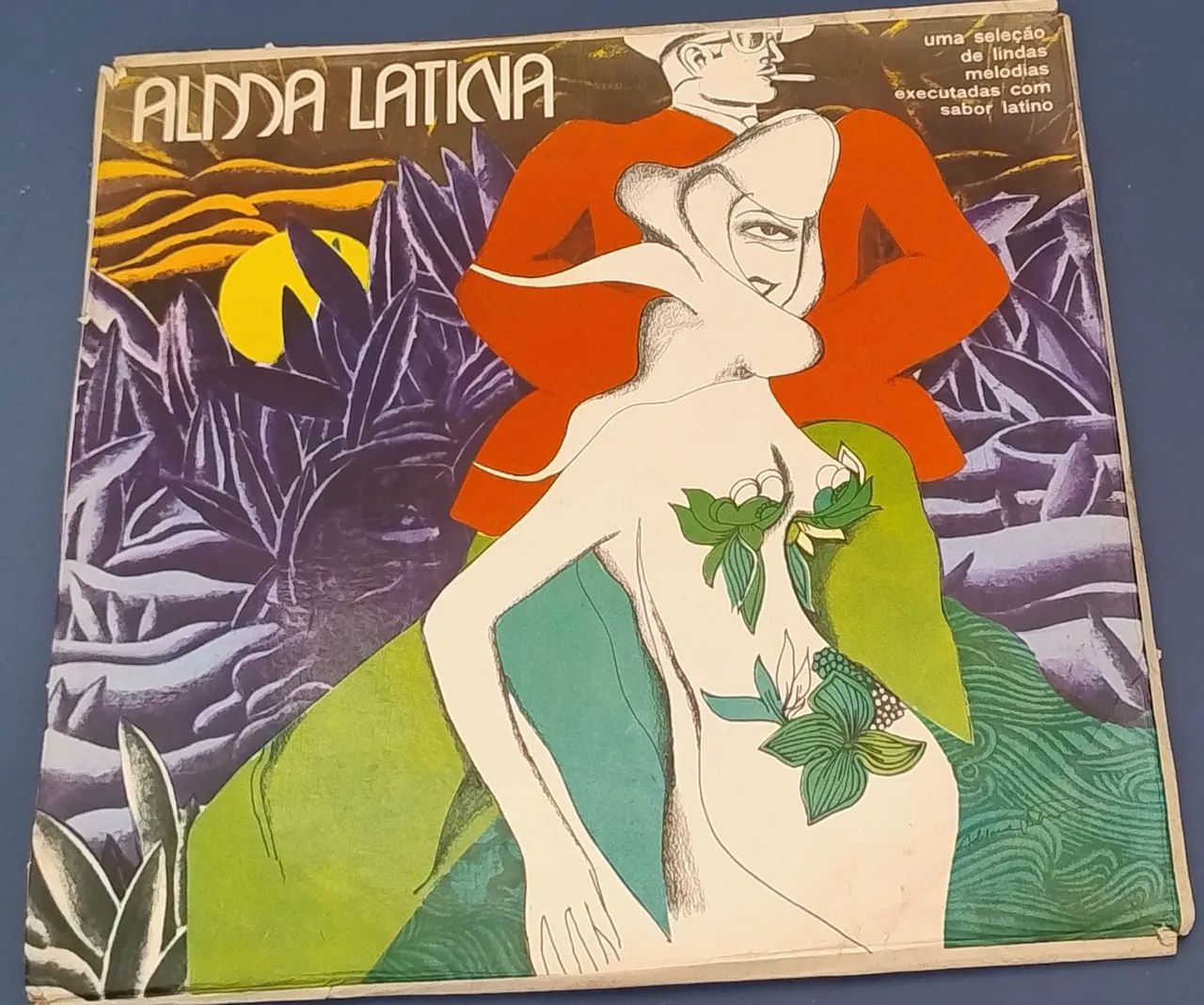 Coleção 4 Discos de Vinil Alma Latina